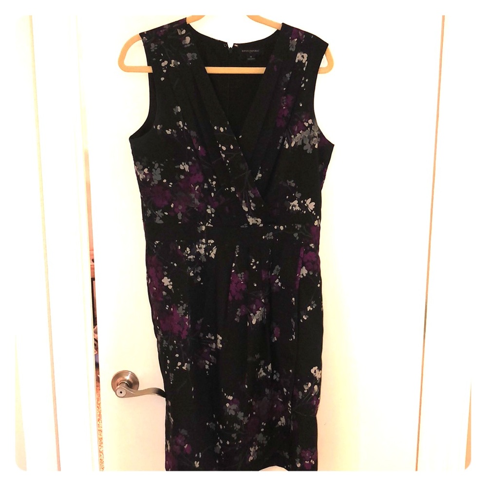 Banana Republic faux-wrap dress